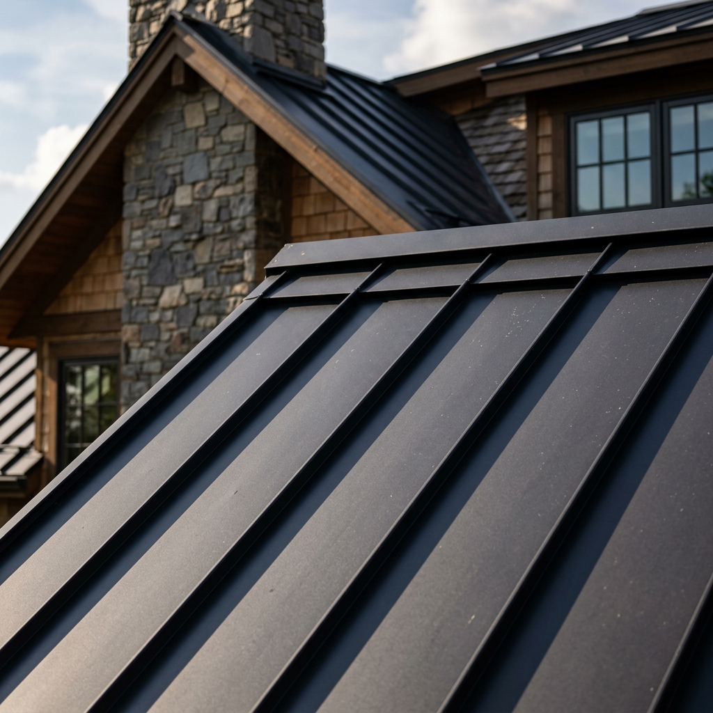 Premium standing seam metal roofing installation in Boise, Idaho